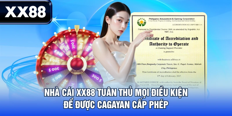 Các Loại Giấy Phép Hoạt Động XX88 Hiện Đang Sở Hữu